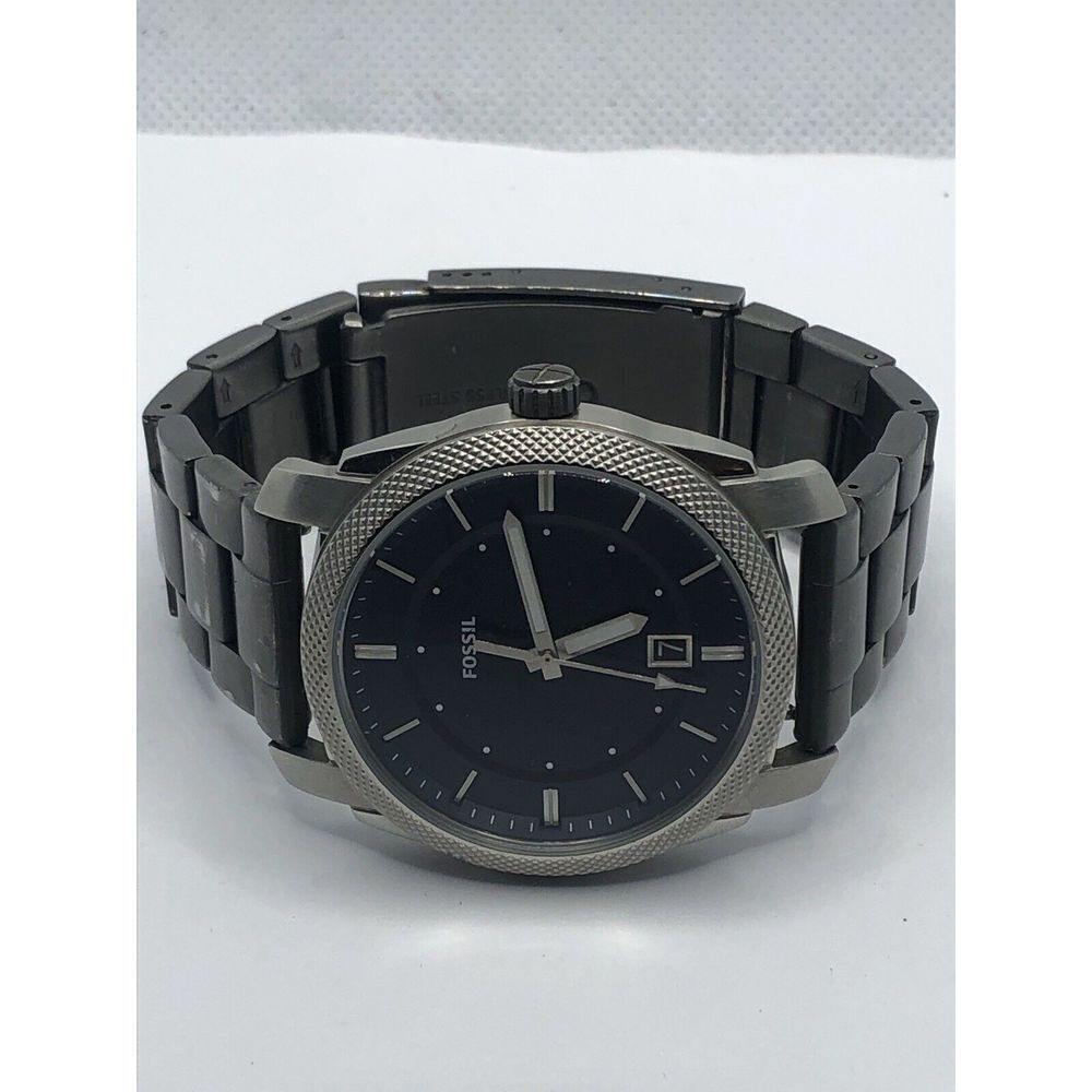 Fossil FS4774 Men's Stainless Steel Analog Black Dial Quartz Genuine Watch OP625 - Picture 5 of 9